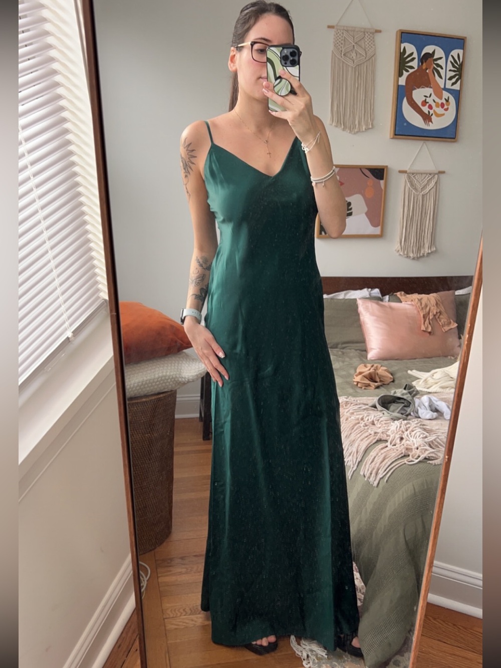 L'AGENCE Serita Silk Gown
